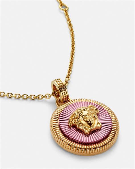 Versace medusa necklace